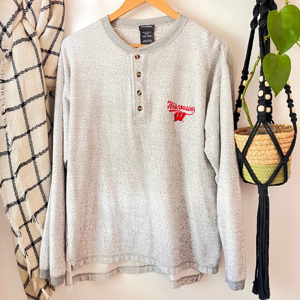 VTG 90s Wisconsin Badgers Pullover Crewneck